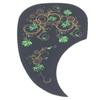 Акустическая гитара Pickguard ПВХ самоклеящаяся декоративная гитара Scratch Plate для 40 дюймов 41 дюйм