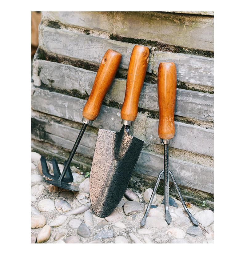 Инструменты для садоводства Железная лопата Лопата для рыхлой почвы Лопата для цветов Бытовая выкапывание и посадка цветов Маленькая железная лопата