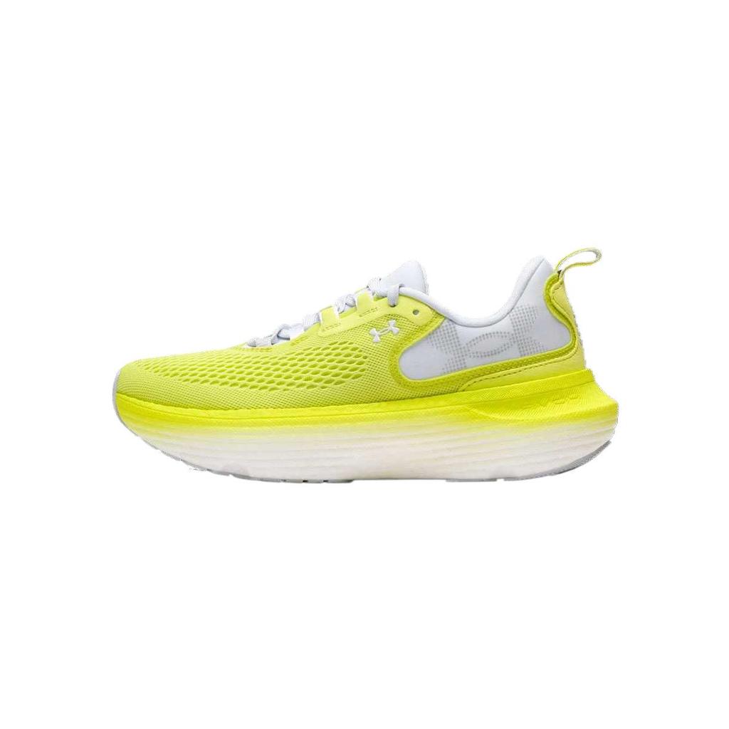 Under Armour HOVR Infinite Elite 2 Sonic Yellow Women Sneakers Distant-Grey White 3028178-727
