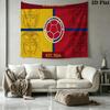 Futbol Colombiano Wall Tapestry Aesthetic Wall Hanging Printed Fabric Blanket Decorative Tapestries for Bedroom Living Room Home Decor