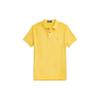Polo SS23 Solid Logo Print Short Sleeve Polo Shirt Men tops Yellow MNPOKNI1N822268-700