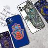 Защитный чехол Hamsa Рука Фатимы для iPhone 17 16 Pro Max 11 14 15 Plus 12 13 Mini 16e 17 Air Чехол для телефона