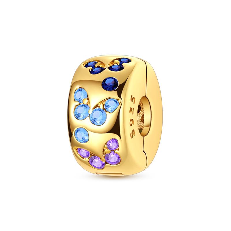 Серия Gold DIY Шармы Бусина Оригинальная Медь Инкрустированная Цирконием Подвески Солнце Насекомое Подходят для Браслета Ювелирный Подарок Маркировка