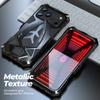 Military Grade Heavy Armor Metal Phone Case for For Iphone 17 16 15 14 13 Pro 16E 17E Max  Luxury Shockproof Back Cover Bumper