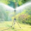 360 Rotating Tripod Sprinkler Telescopic Support, Automatic Rotating Sprayer, Automatic Garden Irrigation Lawn Watering Sprinkler