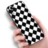Черный белый клетчатый чехол для телефона Zebra для Xiaomi Redmi Note 5 6 9T K20 K40 K50 Pro 7A 8A 9A 9C 9i 10A 10C A1 S2 TPU черный чехол