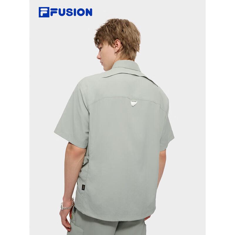 Fila Модная мужская рубашка с коротким рукавом FUSION, плетёная