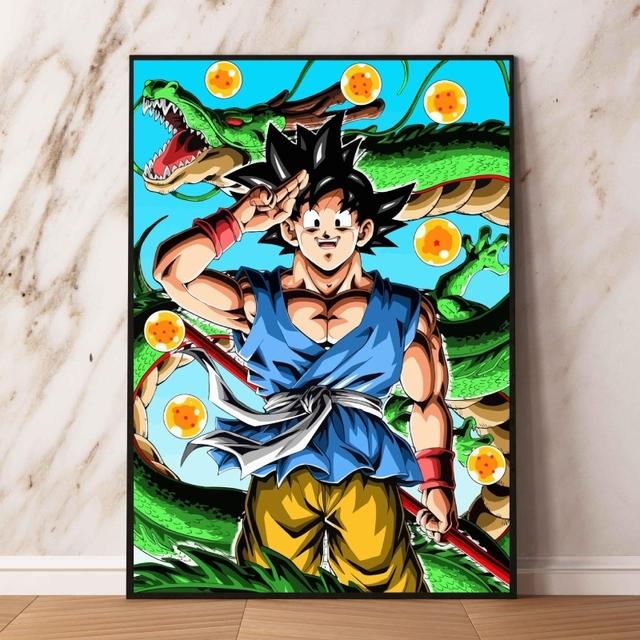 Холст Плакат Dragon Ball Carot Печать и печать Высококачественный художественный подарок для друзей