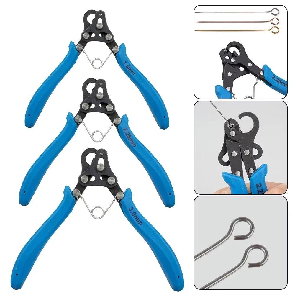 1Pcs 9 Needle Wire Rolling Plier 1.5/2.25/3mm Round Nose Plier  for Wire Winding Bending