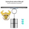 Smooth Edge 360 Degree Shape Strong Adsorption Holder Mobile Phone Rotating Cute Cow Mobile Phone Aluminum