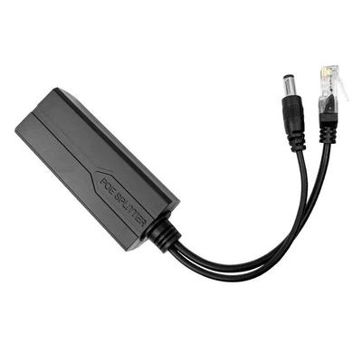 PoE-сплиттер переходник SUNROZ DC 5.5mm + RJ45 LAN Ethernet 100 Мбит/с (A48741)