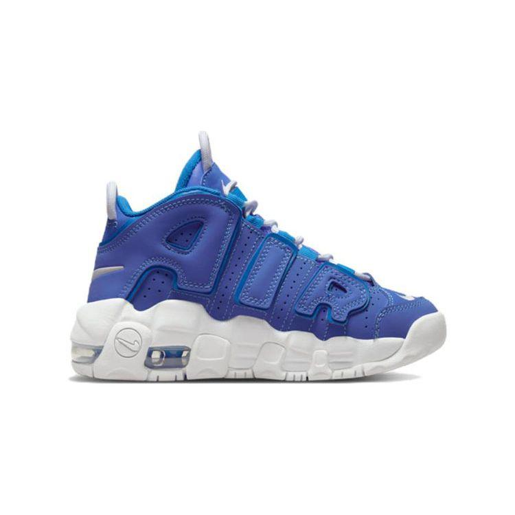 Nike Air More Uptempo PS Medium Blue Kids Sneakers Battle-Blue White DM1026-400