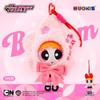 Powerpuff Girls Plush Keychain - Cute Cartoon Bubbles Pendant Birthday Gift