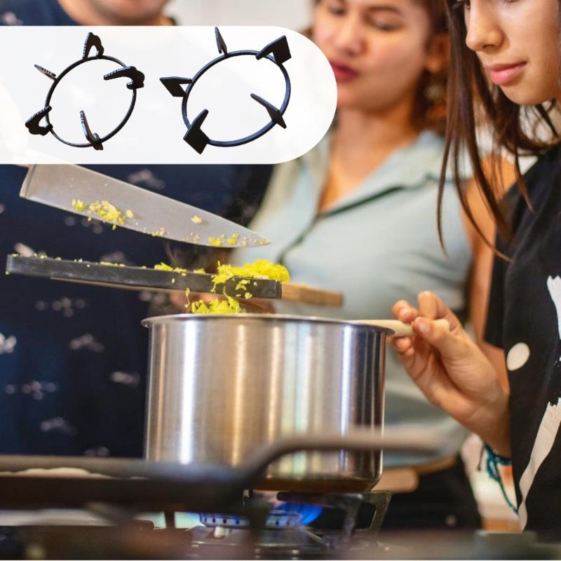 Wok Rings Wok Support Rings Gas Stove Cast Iron Gas Stove Top Burners Rings Wok Pans Stand Holder Gas Range Replacement Part