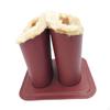 Glasses Stand Case, Eyeglasses Holder with Plush Lining Home Decor, Eye Glass for Desk,