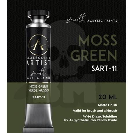 Sart-11 scale color art moss green