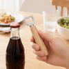 Открывалка для пивных бутылок с деревянной ручкой, Съемник крышек из нержавеющей стали, Рустикальный барный инструмент для домашней кухни, Подарок для мужчин Папы