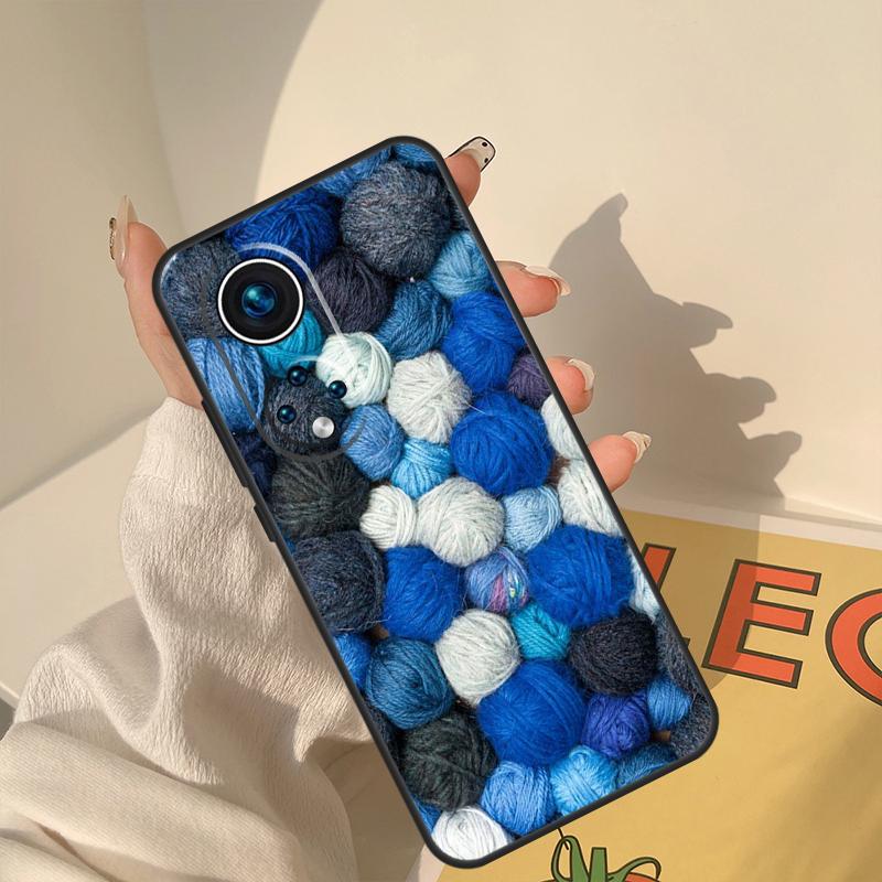 Чехол для шитья, вязания крючком и спицами Для Honor Magic 8 Pro 5 6 7 Lite Чехол Для Honor 400 200 90 70 50 X8a X8b X9a X9b X9c