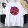 JoJo Bizarre Adventure Anime T Shirt Harajuku Women Unisex Casual Vintage Streetwear Short Sleeve Plus Size T Shirt Unisex