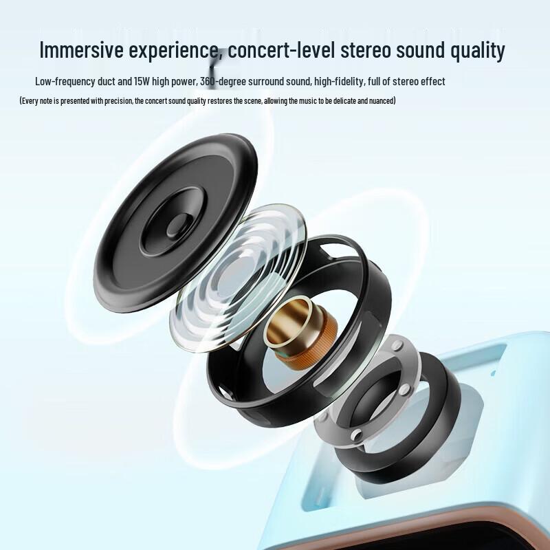 Dian Yin Ditoo-5M Retro Pixel Art Bluetooth Speaker