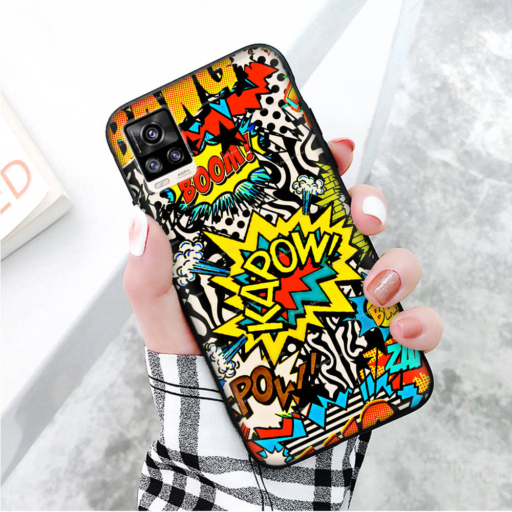 Черный чехол для Xiaomi Redmi 13C Note 9 iPhone XR 7 8 14 15 11 12 13 X XS Pro Max Samsung A25 S23 S24 FE Ultra Plus Boom Art