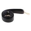 Adjustable Leather Crossbody Shoulder Bag Strap Handle Accessories Black