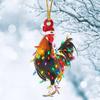 Xo'roz Akril Jozibali Kiyik Arslon Flamingo Ot Kalit Osilg'ichi Yorqin Bayram Dekori Uchun