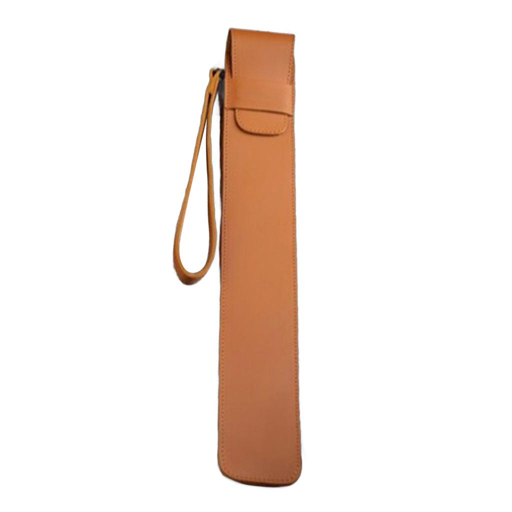 Защитный чехол для барабанных палочек из искусственной кожи, портативный чехол для хранения барабанных палочек, водонепроницаемая сумка для барабанных палочек, удобная для переноски