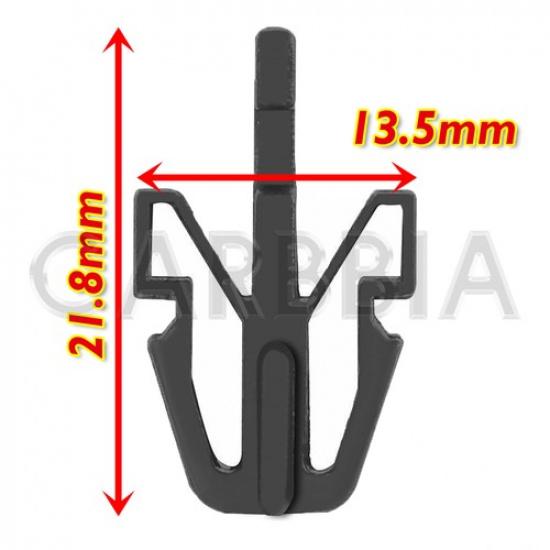 100pcs Grille Clip Headlight Retainer For Mazda Millenia Toyota Lexus LX450