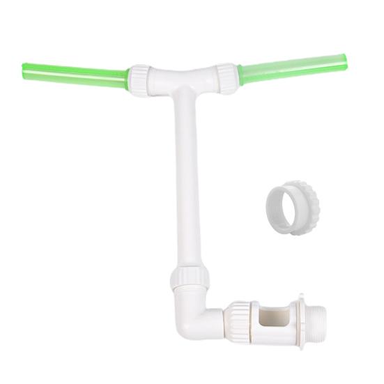 Насадка-дождеватель для фонтана для бассейна Регулируемый поток воды Шланг не нужен Простая установка Поворотный