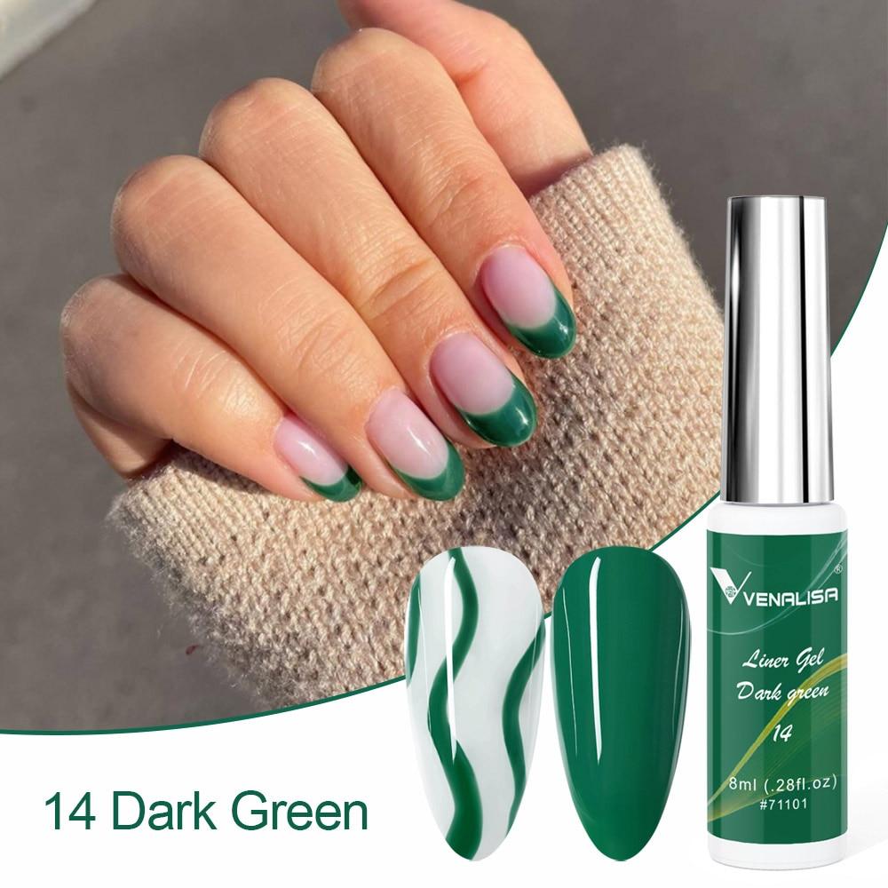 Venalisa 8 мл гель-лак для ногтей, замачиваемый УФ- и светодиодный лак для ногтей, маникюрный инструмент, 21 цвет по желанию