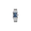 Женские кварцевые часы Seiko с прямоугольным циферблатом SWR085 Синие Зарубежная модель