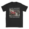 Футболки Rage Against The Machine Мужские Смешные Хлопковые Футболки Круглый Вырез Короткий Рукав Футболки 6XL Одежда