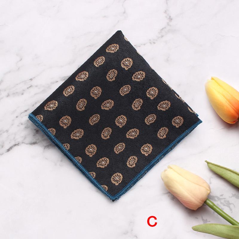 Men'S Formal Suit Pocket Towel, Tie And Bow Tie Pocket Towel, Wedding Banquet Matching, Square Towel.