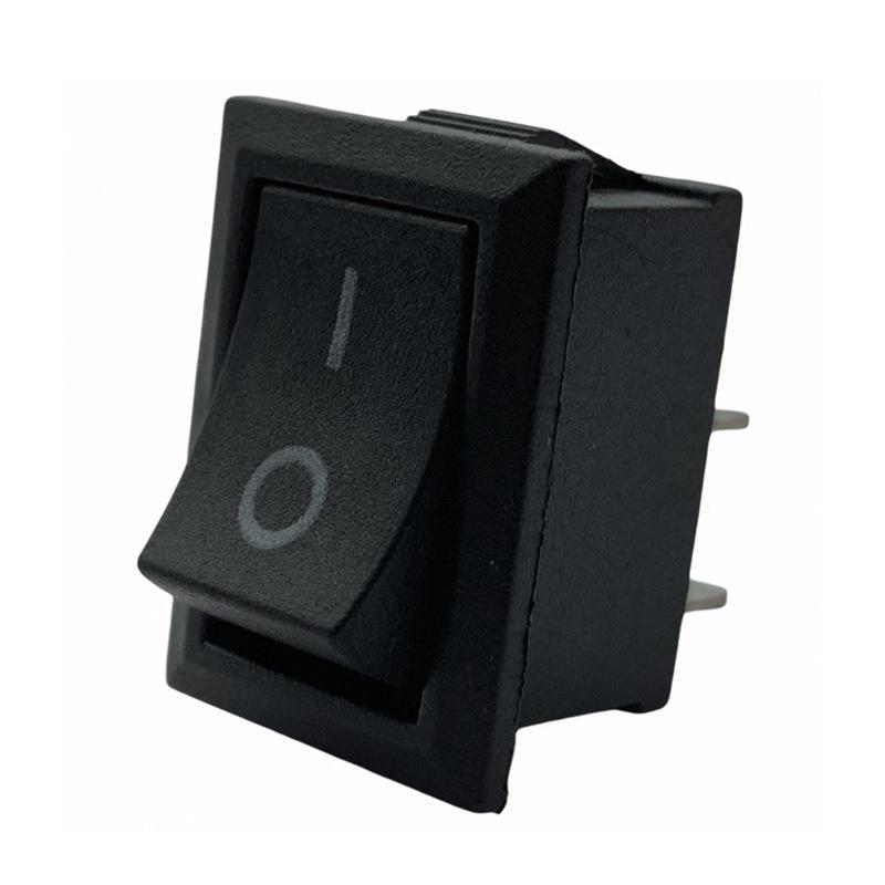 Кнопка питания KCD1 в форме лодки, тумблер, медь, 21x15 мм