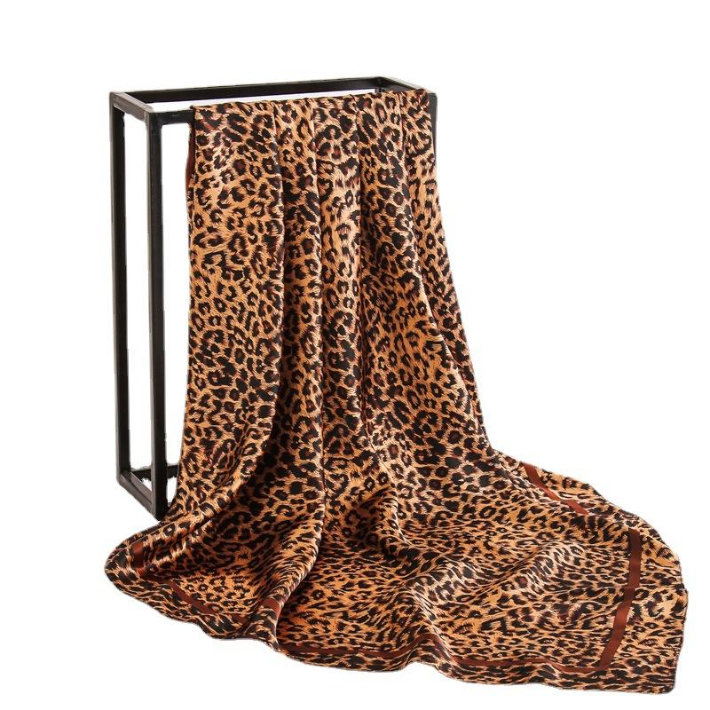 90 * 90 см новый шелковый шарф женский весенне-летний декоративный шарф солнцезащитный дорожный платок осенне-зимний шарф тонкий выпуск