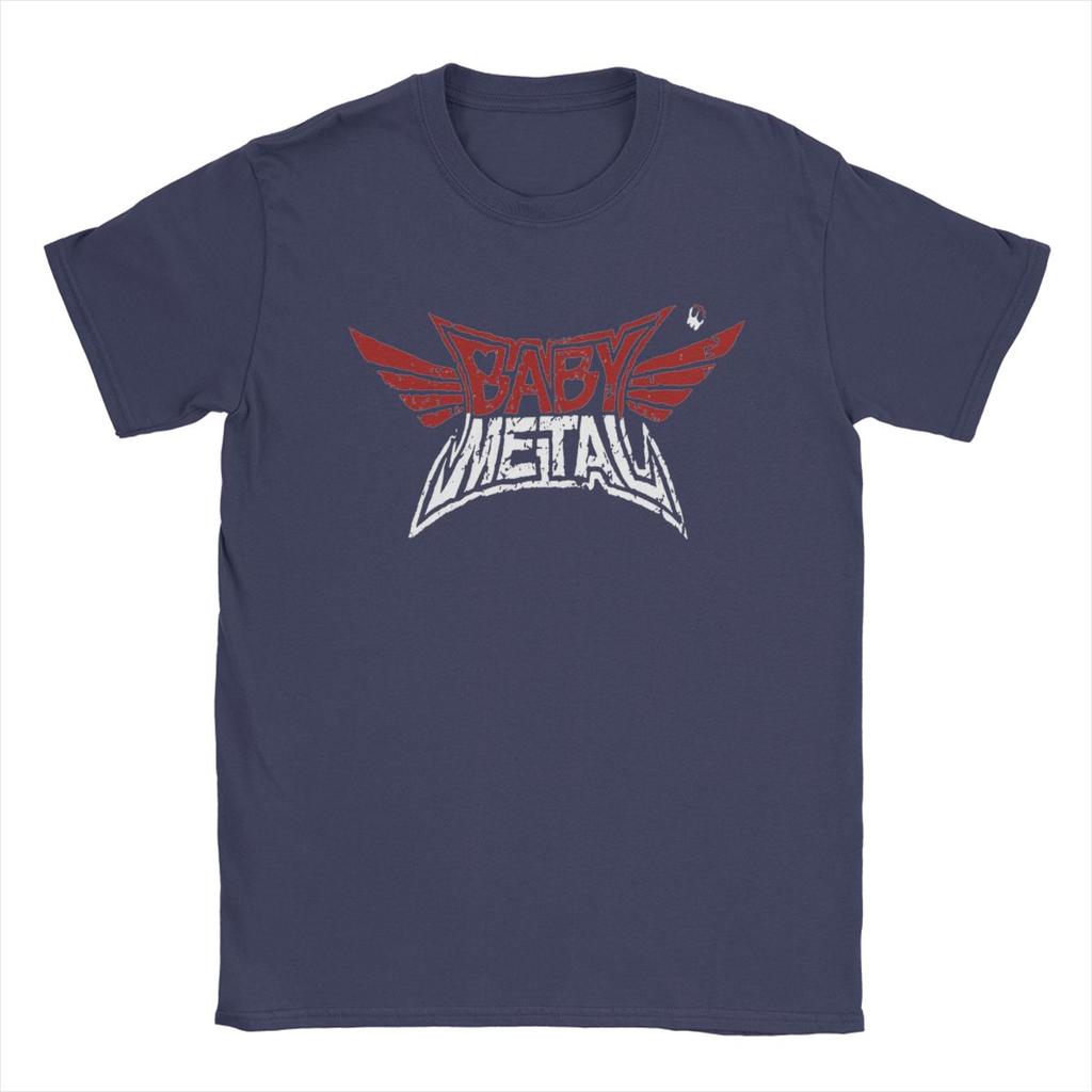 Babymetal Men's T Shirts Vintage Tee Shirt Short Sleeve Crewneck T-Shirts 100% Cotton Plus Size Clothes