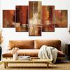 5 шт., настенная живопись на холсте, абстрактный постер, современная гостиная, спальня для дома, декоративные рамки, модульные картины