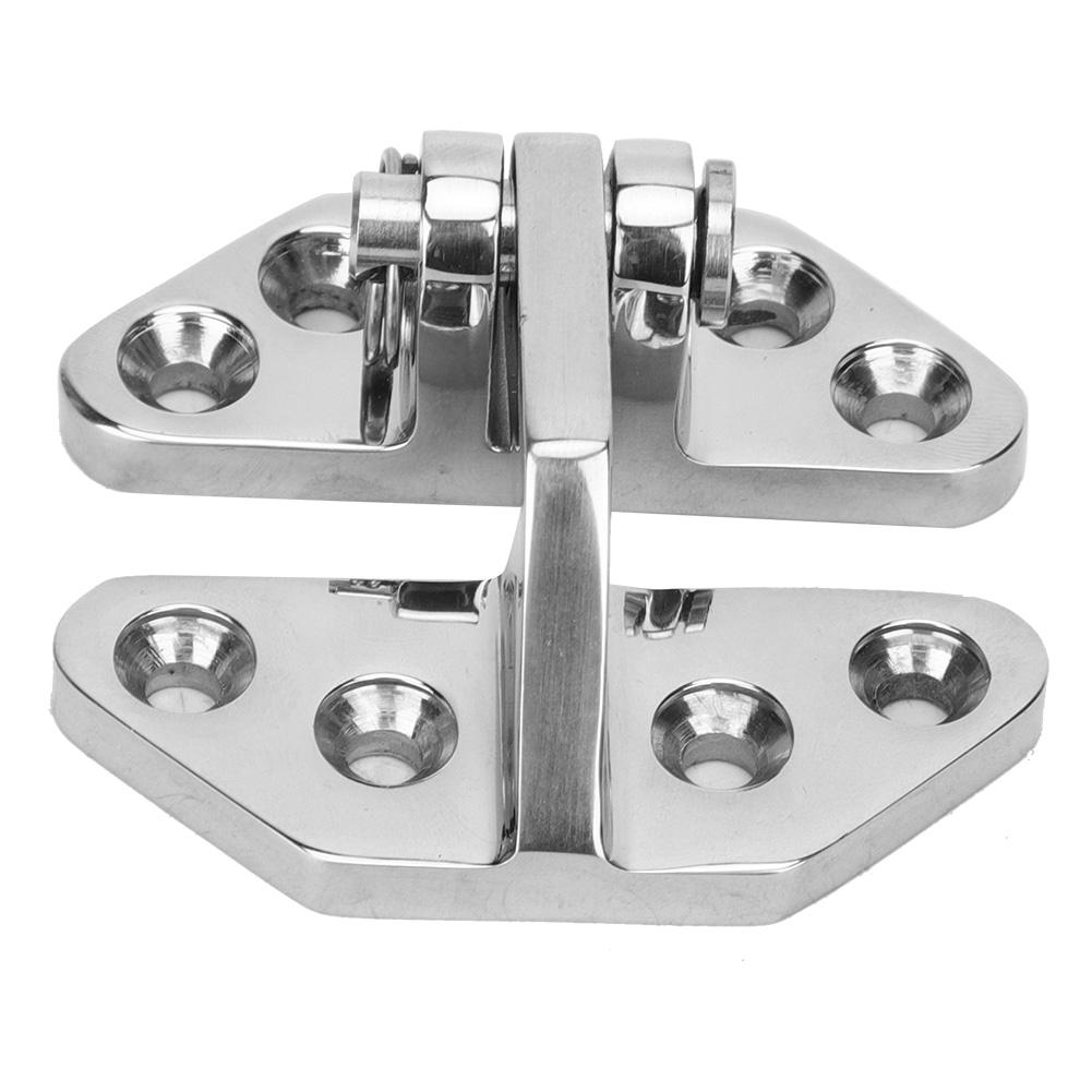 Boat Hatch Hinge Stainless Steel 316 Butterfly Shaped Strap Hinge Door Hardware1 Pcs