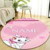 Personalized M-Marie Round Chair Office Rug - Perfect for Mat, Office Chair & More - Ideal Gift for Birthdays and Holidays