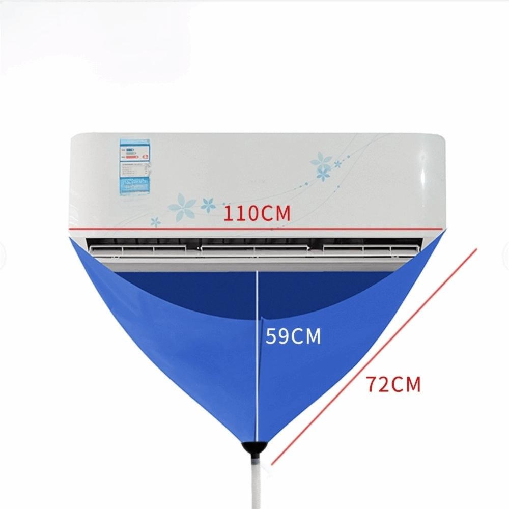 Waterproof Air Conditioner Clean Cover Thickened PVC Aircon Cleaning Bag  Home Use