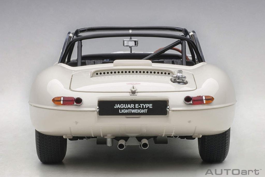 AUTOart 1/18 Jaguar Lightweight E-Type White Finished Product