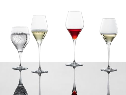 Zwiesel Champagne Glasses, Finesse, for Champagne and Sparkling Wine, Pair of 2, Machine-Made, m118607