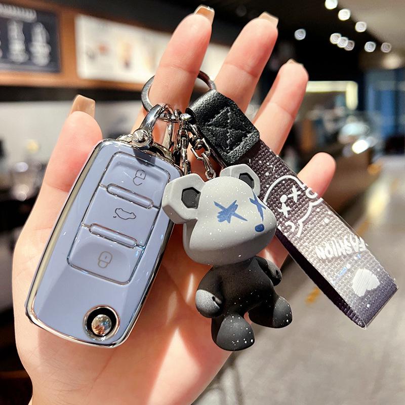 Чехол для ключа Volkswagen для Sagitar, Bora, Polo, Tiguan L, Magotan, Passat, Golf 7, Tayron, Lavida