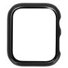 Protective Watch Shell Case with Tempered Glass Full Coverage HD Screen Protector for IWatch Series 7 2021