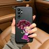 CUTE  GIRL Masha and the bear Phone Case For Samsung S25,S24,S21,S22,,Plus S23,S30,Ultra,S20,Fe,Lite,Black Soft Silicone