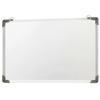 Tableau blanc magnétique - vidaXL - 50x35 cm - Acier - Facile à monter - Inclus : marqueur et gomme
