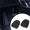 2 Brake Clutch Pedal Covers,Brake Rubber Pads Parking Emergency Replaces Automotive