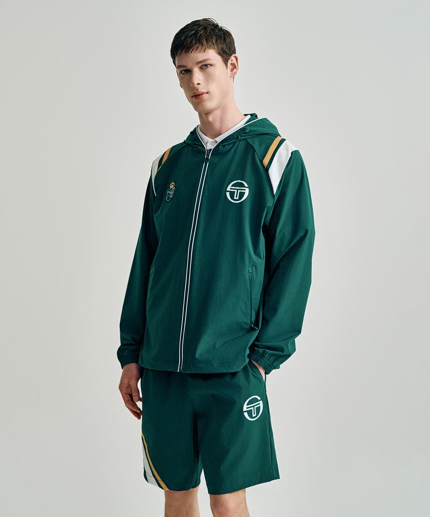 Мужская куртка Sergio Tacchini M Mc Topspin Staff (зеленый)