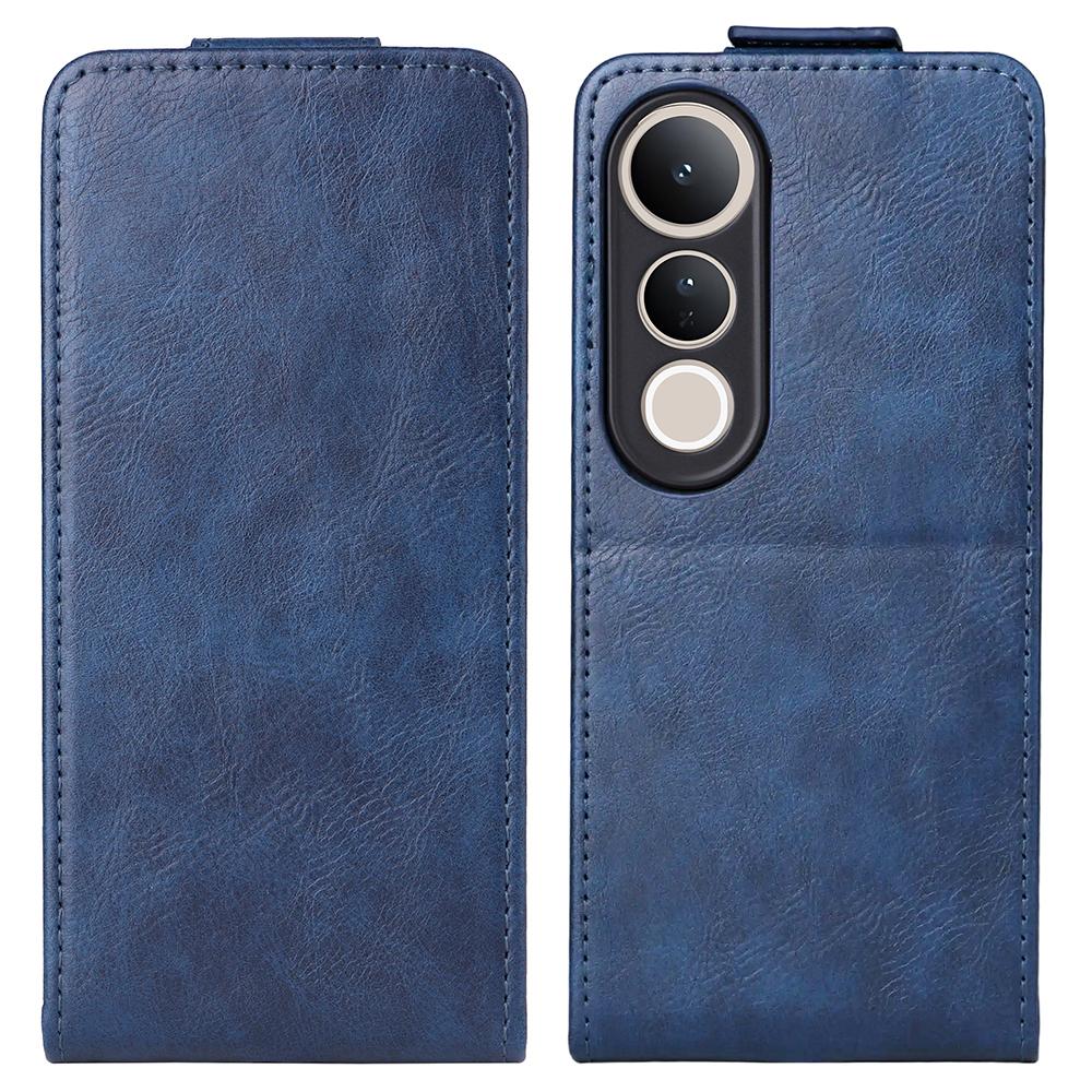 Чехол-подставка для vivo V50 Lite 5G с магнитной застежкой, откидной вертикальный кожаный чехол для телефона с держателем для карт